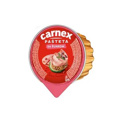 Pasteta sunka 50gr Carnex
