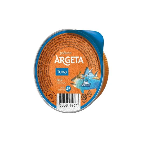 Pasteta argeta tuna 45gr
