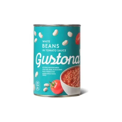 Pasulj u paradajz sosu Gustona 420g