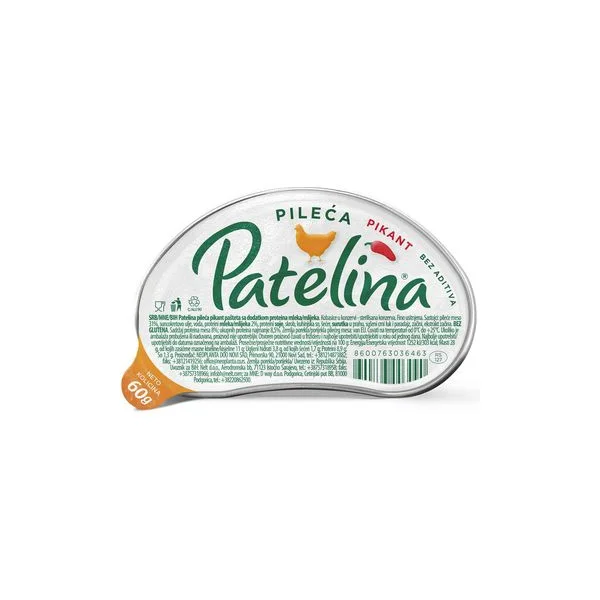 Patelina pašteta pileća pikant 60g