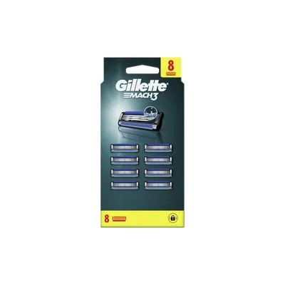 Patrone Gillette Mach3 8ct