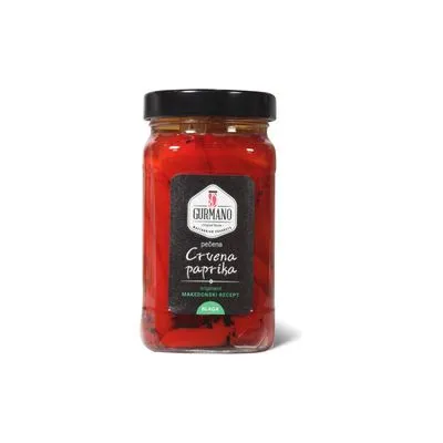 Pecena crvena paprika 490g