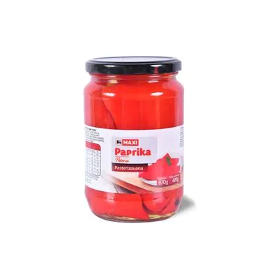 Pecena paprika Maxi 670g