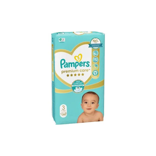Pelene pampers premium 3 midi 60/1