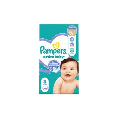 Pelene Pampers active mb 3 midi 152