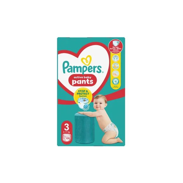 Pelene Pampers pants 3 mb 6-11kg 128/1