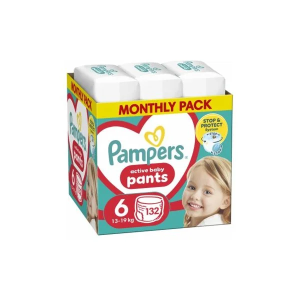 PELENE PAMPERS PANTS MSB 13-19KG 132/1