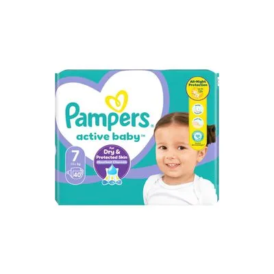 Pelene pampers active baby vpp 7 40/1