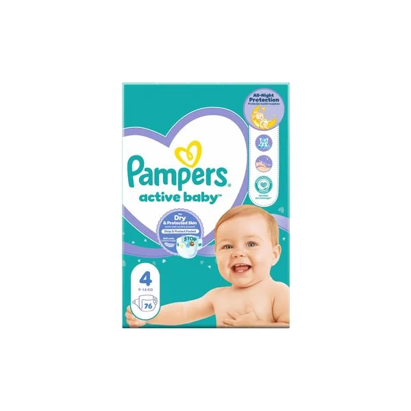 Pelene pampers 4 gp 76/1 p&g