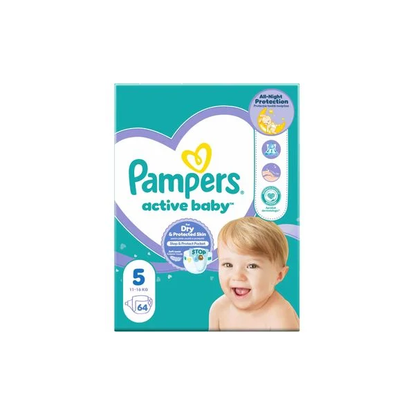 Pelene pampers ab gp 5 junior 64/1