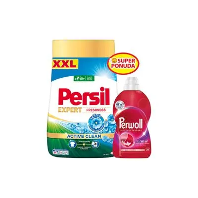 Det Persil 4.05kg+det perwoll 1l