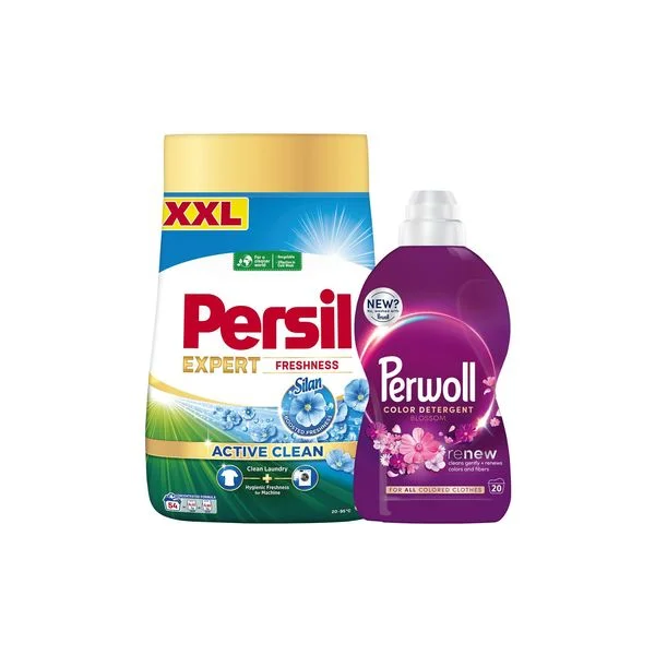 Det Persil 4.05kg+det perwoll 1l