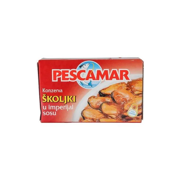 Školjke u imperijal sosu Pescamar 111g
