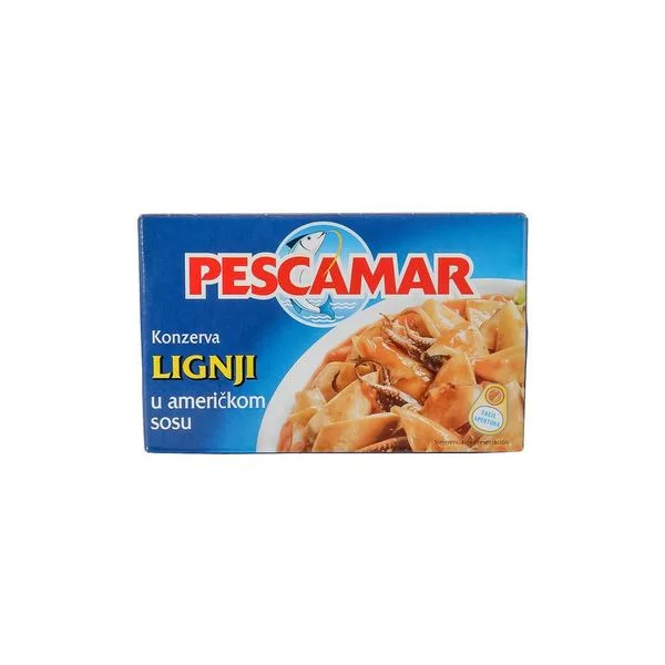 Lignje u americkom sosu 111gr pescamar