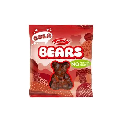 Bombone gum bears cola 100g Pionir