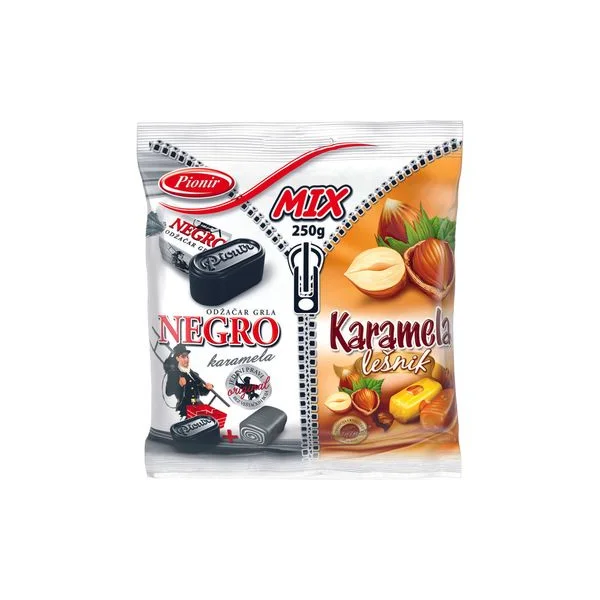 Bombone Mix karamela lešnik i negro 250g