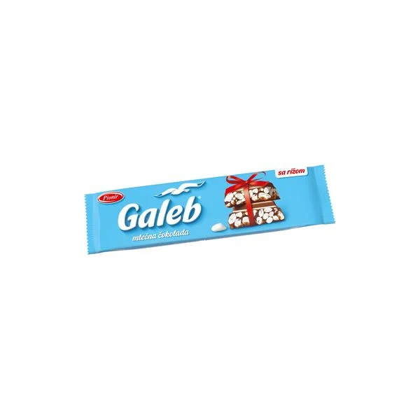Cokolada galeb riza 180gr Pionir