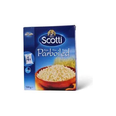 Pirin.Long Grain Riso Scotti 500g 4x125g