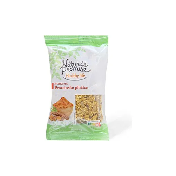 Plocice protein.kurkuma NP 80g
