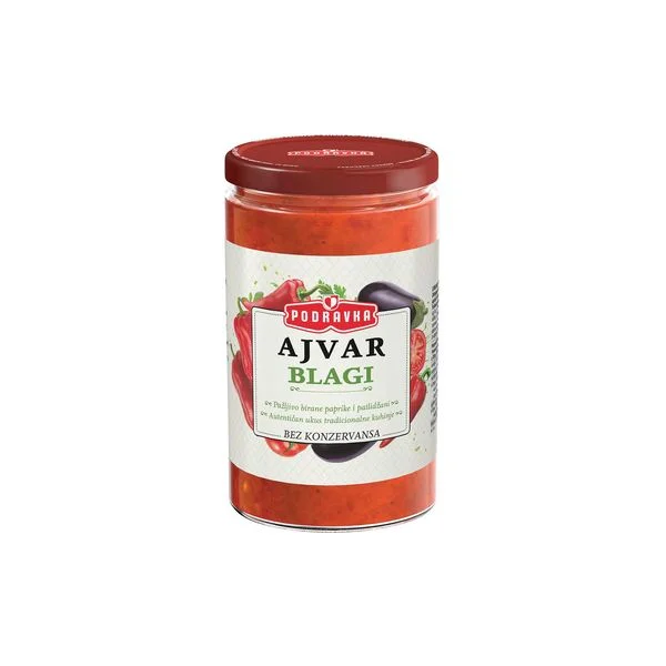 Podravka ajvar blagi 690 g