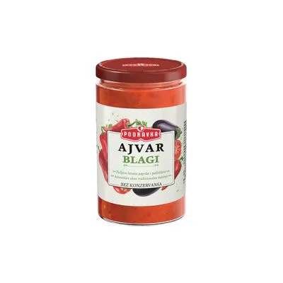 Podravka ajvar blagi 690 g