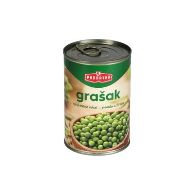 Grašak limenka 420g podravka