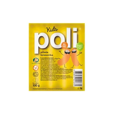 Kobasica barena pileća kids Poli 100g
