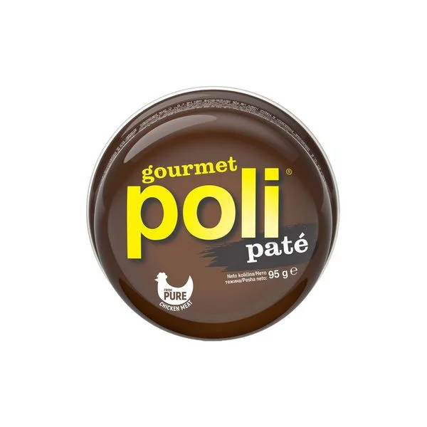 Pašteta pate gourmet 95g poli