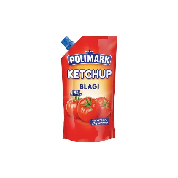 Kečap blagi dojpak 280g polimark