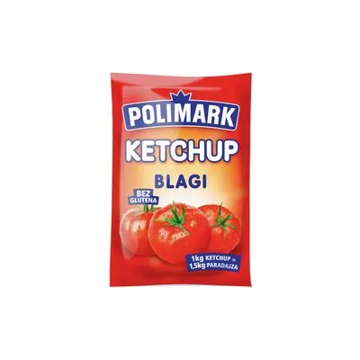 Kečap blagi kesa 90g polimark
