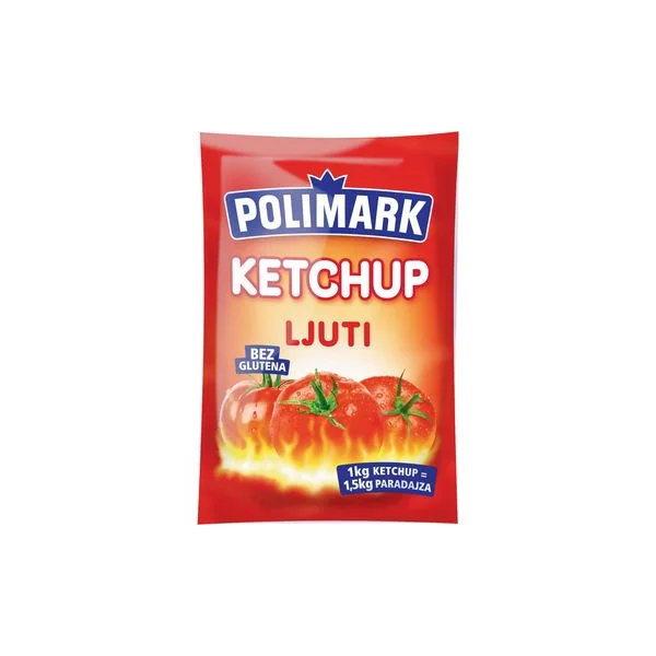 Kečap ljuti 90g polimark