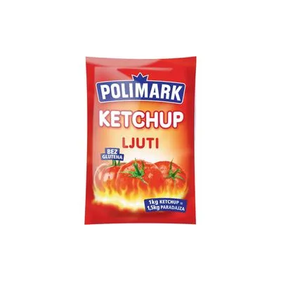 Kečap ljuti 90g polimark