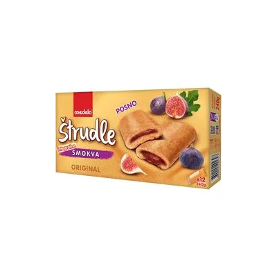 Štrudla smokva posna 240g Medela