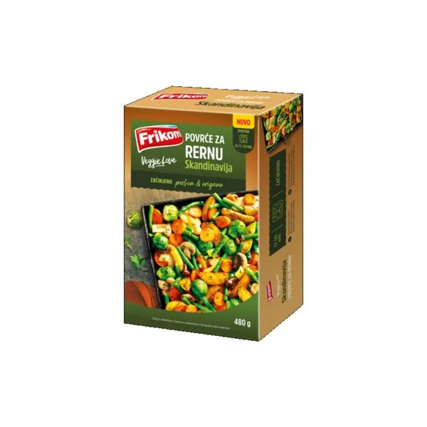 Povrce za rernu skandinavija 480gr Frikom