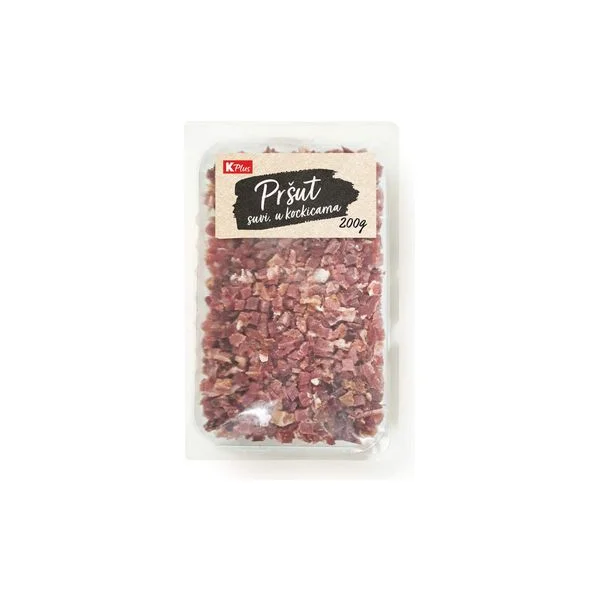 Pršut suvi u kockicama 200g K Plus