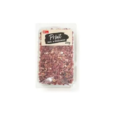 Pršut suvi u kockicama 200g K Plus