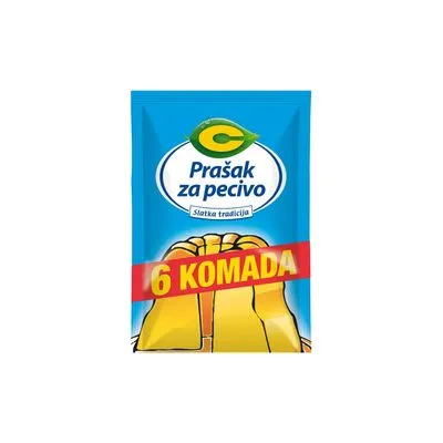 Prašak za pecivo c 6kom 12g