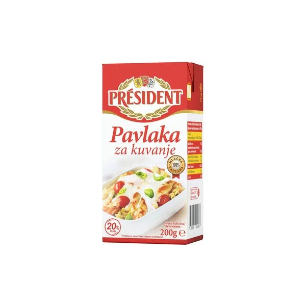 President pavlaka za kuvanje 20% mm,200 gr somboled