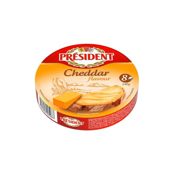 SIR TOPLJENI CHEDDAR 140G PRESIDENT