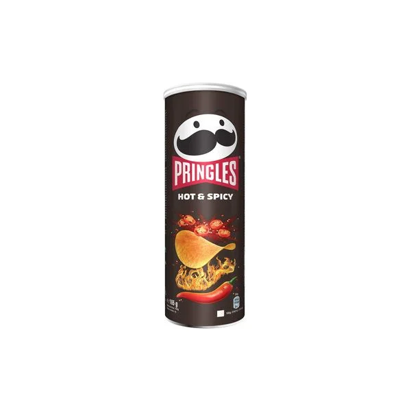 Čips Pringles hot & spicy 165g