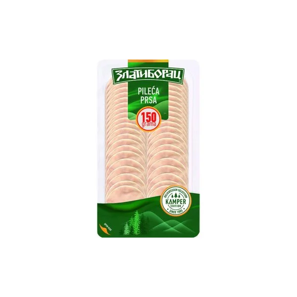 Pileca prsa slajs 150g zlatiborac