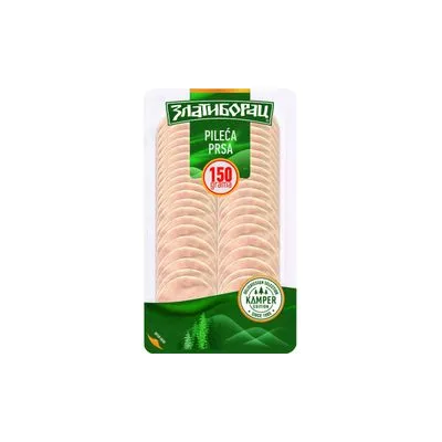Pileca prsa slajs 150g zlatiborac