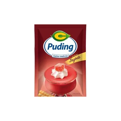 Puding jagoda 40gr Centroproizvod