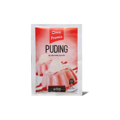 Puding jagoda Premia 40g