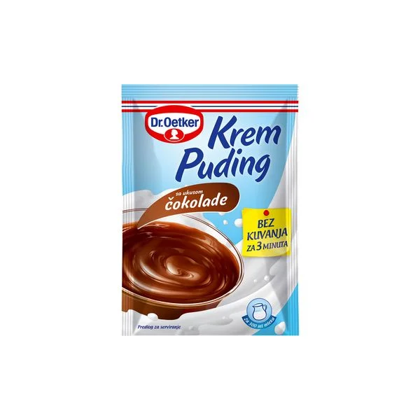 Puding krem cokolada 60gr dr.oetker