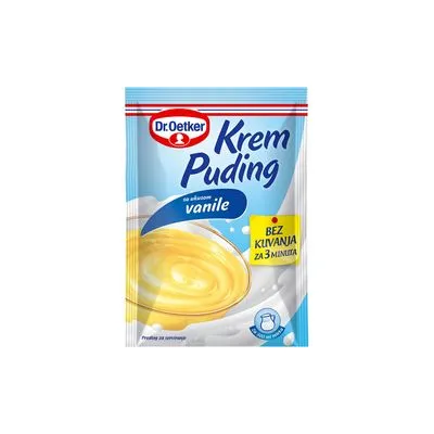 Puding krem vanila 50gr dr.oetker