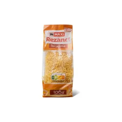 Rezanci sa jajima Maxi 100g