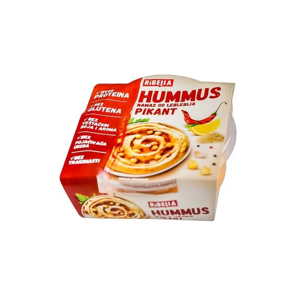 Humus Ribella pikant 200g