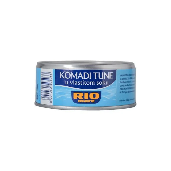 Tuna komadi sopstv.sok 160g Rio Mare