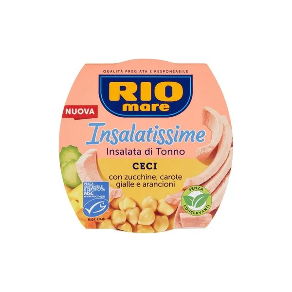 Tunjevina u salati sa leblebijama 160g Rio Mare